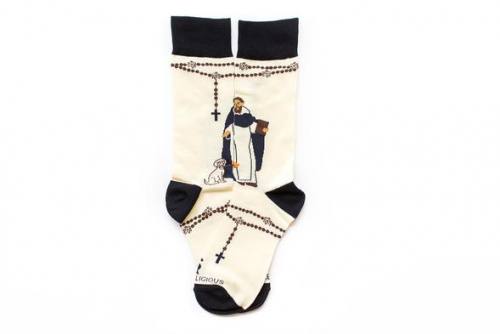 Sock Religious St. Dominic Socks Adult Cotton Nylon Spandex