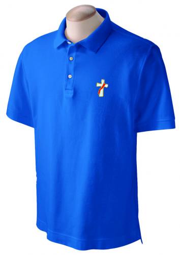 Polo Shirt Deacon Cross Embroidery