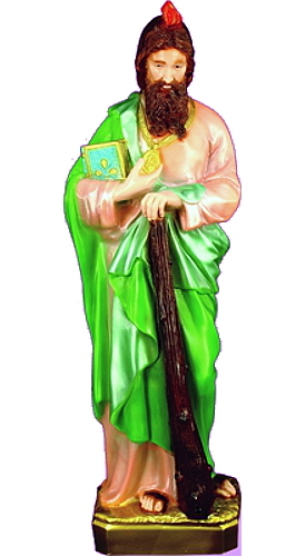 Garden Statue St. Jude Thaddeus 24 inch Outdoor Vinyl