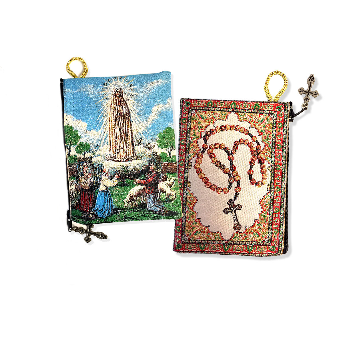 Rosary Case Our Lady Of Fatima 5 3/8 x 4