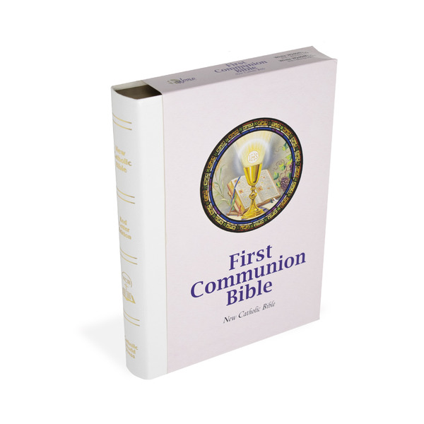 NCB First Communion Bible White Indexed