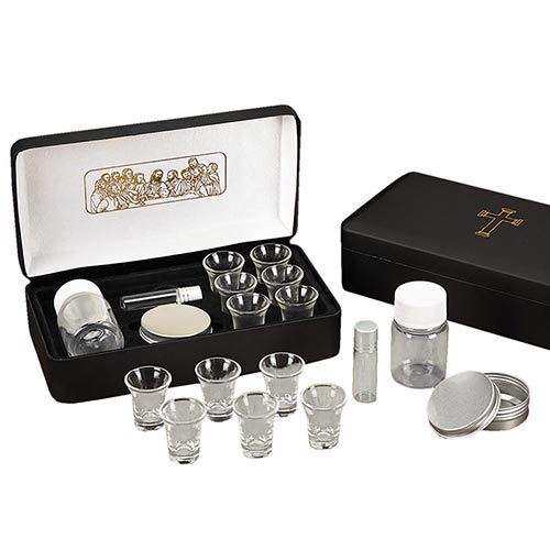 Last Supper Portable Communion Set