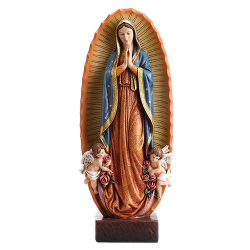 22.5in. Our Lady of Guadalupe Staue