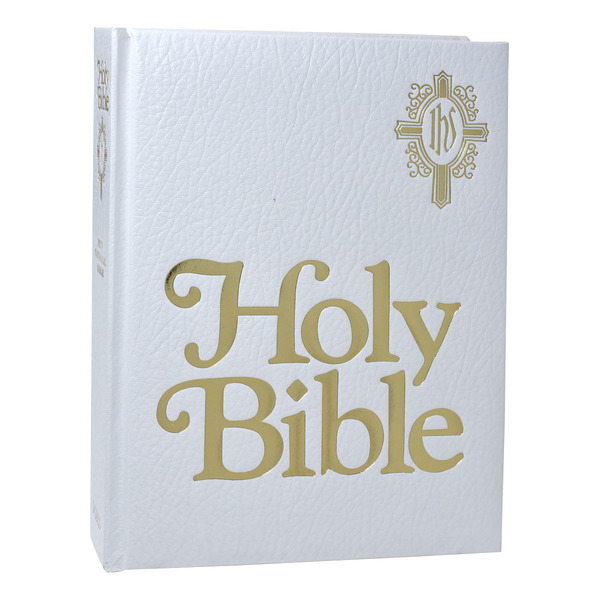 New Catholic Bible Family Edition White