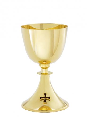 Chalice Paten Set 24 KT Gold Plated A-150G