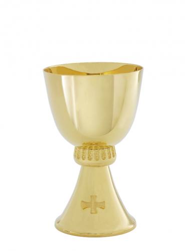 Chalice Paten Set 24 KT Gold Plated A-309G