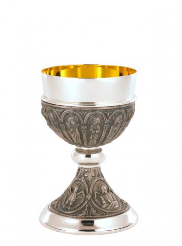 Chalice Paten Set Silver Plated A-4133S