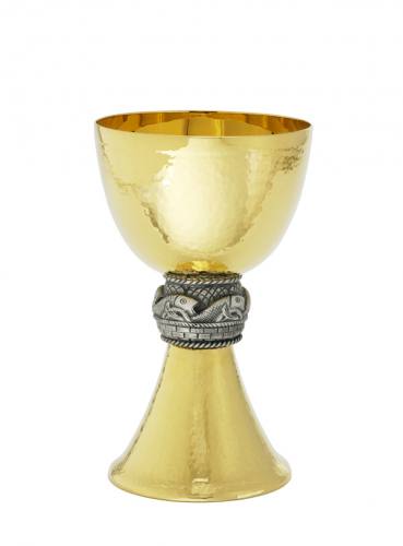 Chalice Paten Set 24 KT Gold Plated A-5008G