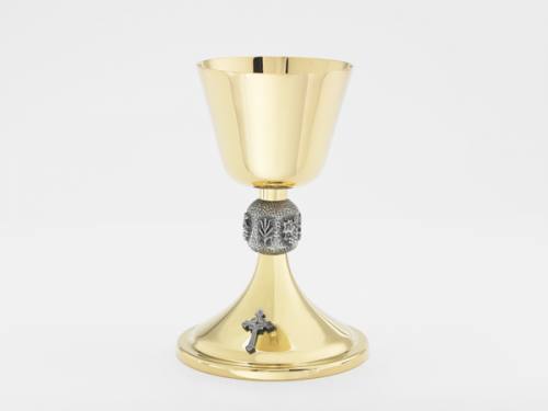 Chalice Paten Set 24 KT Gold Plated A-9800G