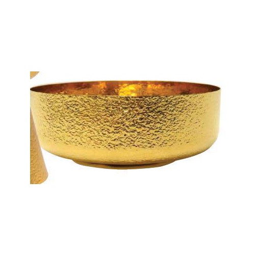 Open Bowl Ciborium 6 1/8" Gold Plated Talon B-70G Alviti