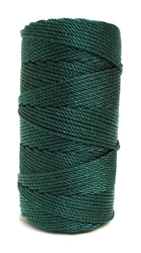 Opulent Green #36 Knotted Rosary Cord Twine