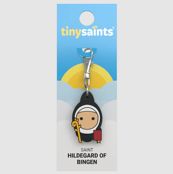 Tiny Saints Charm St. Hildegard Of Bindgen