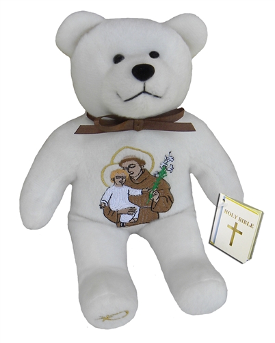 Teddy Bear St. Anthony Padua Holy Bears Plush
