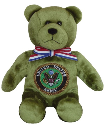 Teddy Bear US Army Holy Bears Plush
