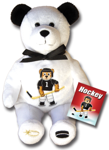 Teddy Bear Sport Ice Hockey Holy Bears Plush