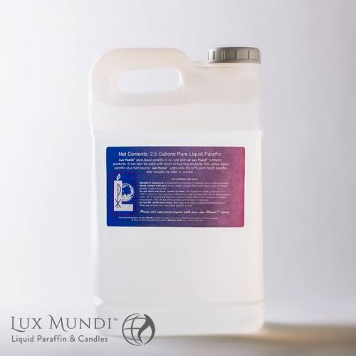 Lux Mundi Liquid Oil Candle Wax 2.5 Gallon
