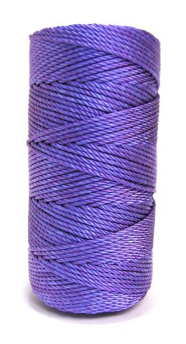 Pleasantly Purple #36 Knotted Rosary Cord Twine