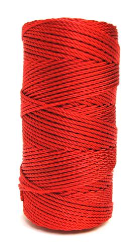 Resplendent Red #36 Knotted Rosary Cord Twine
