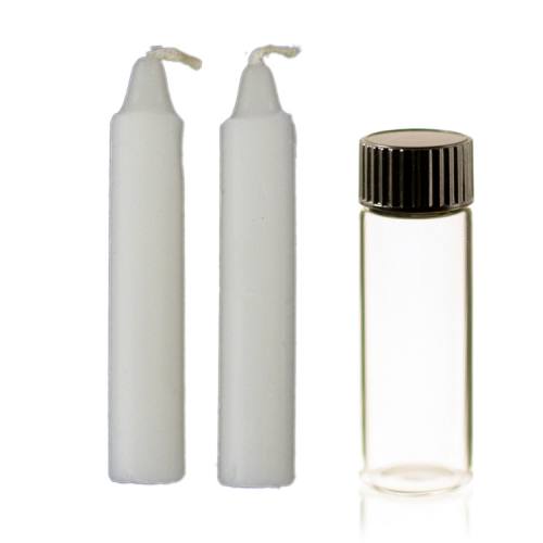 Sick Call Crucifix Candle & Vial Refill